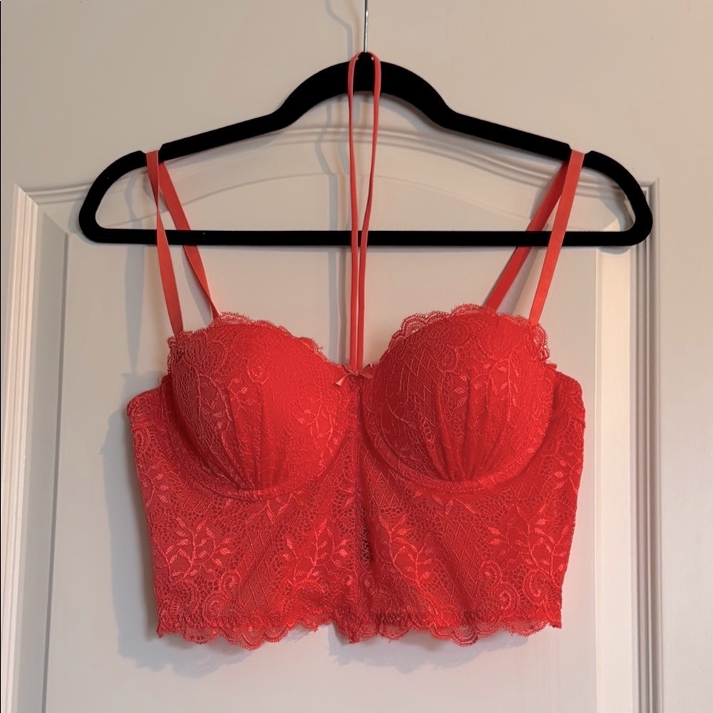 Bebe Lace Padded Bralette